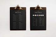 Canva Restaurant Coffee Menu, a Marketing Template by The Dark Matter Art (Thumbnail 4 of 6)