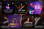 LADIES NIGHT Flyer Template Bundle, a Flyer Template by VaaniDesigns (Thumbnail 4 of 5)