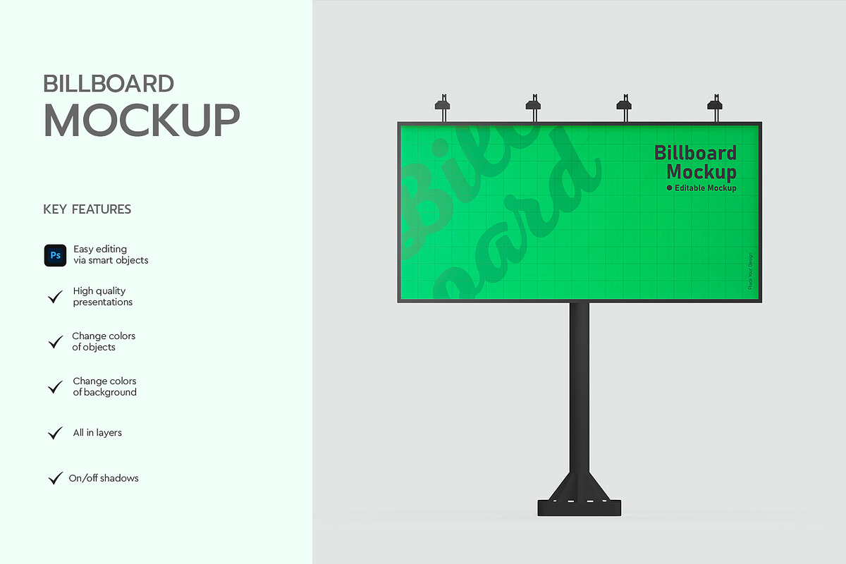 City Billboard Mockup, a Product Mockup by graphypix (Photo 4 of 4)