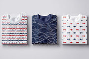 Set of 20 nautical seamless pattern, a Pattern Graphic by SomStock (Thumbnail 3 of 3)