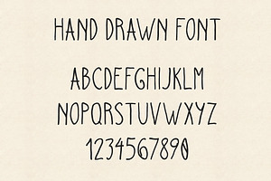 Hand Drawn Font