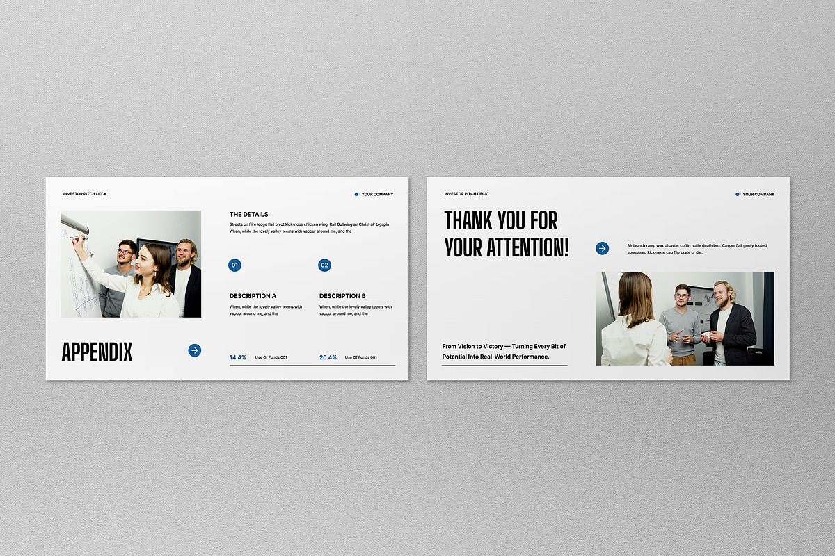 Investor Pitch Deck Google Slide, a Presentation Template by graphicook (Photo 3 of 4)