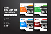 Social Media Post Template, a Social Media Template by gstudiovect21 (Thumbnail 3 of 72)