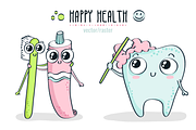 Good morning! ☼, a Healthcare Illustration by Zhe Vasylieva (Thumbnail 1 of 3)