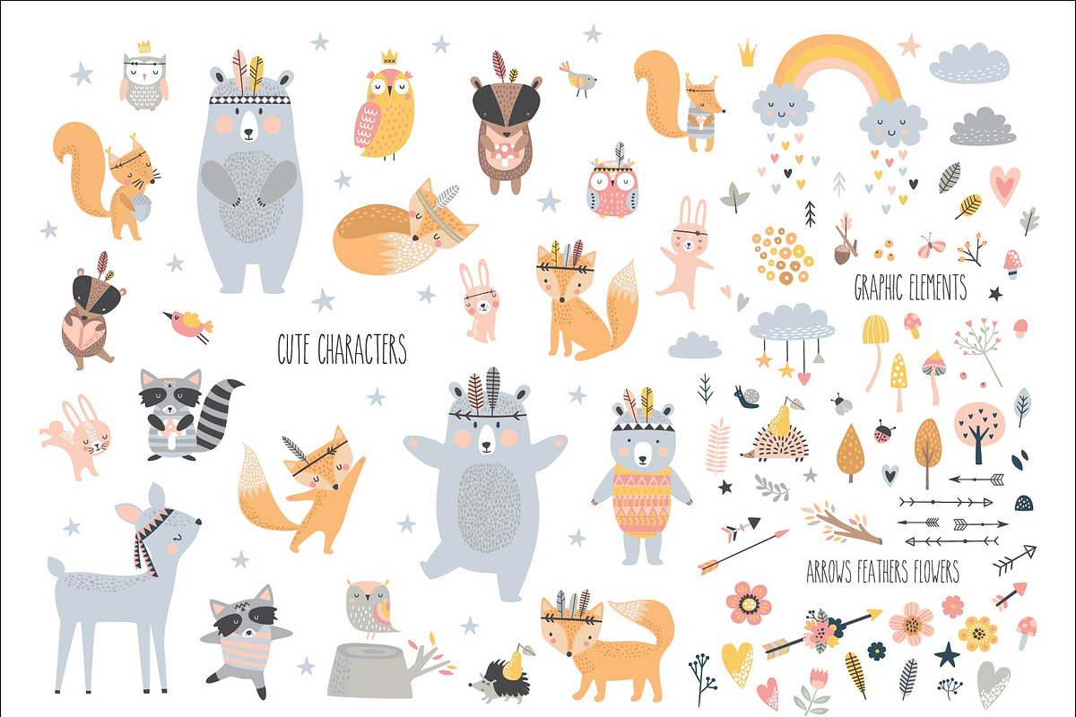 Forest Friends, an Animal Illustration by Angelina De Sol (Photo 3 of 9)