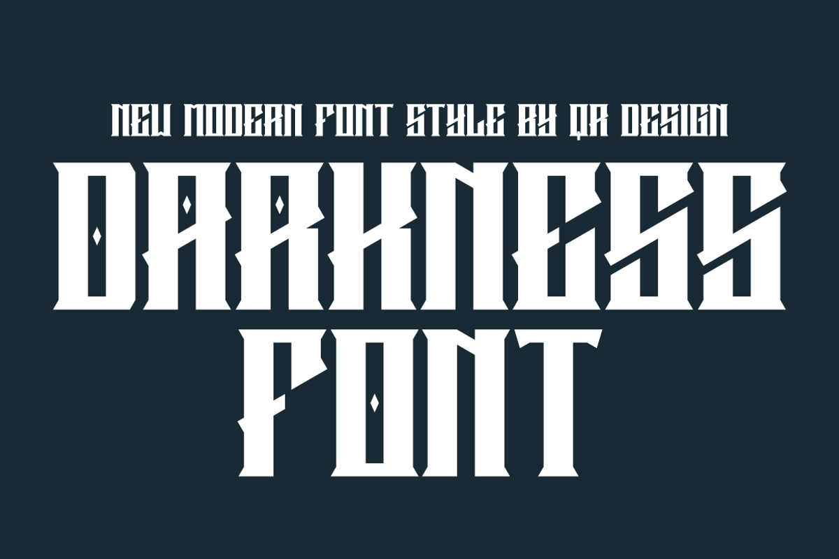 Rengoner Blacke, a Serif Font by QR Design Studio (Photo 2 of 9)