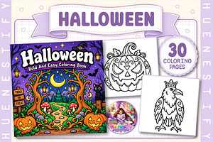Halloween Coloring Book