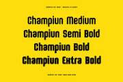 Champiun – Bold and Powerful Sports, a Sans Serif Font by Dikas Studio (Thumbnail 8 of 12)