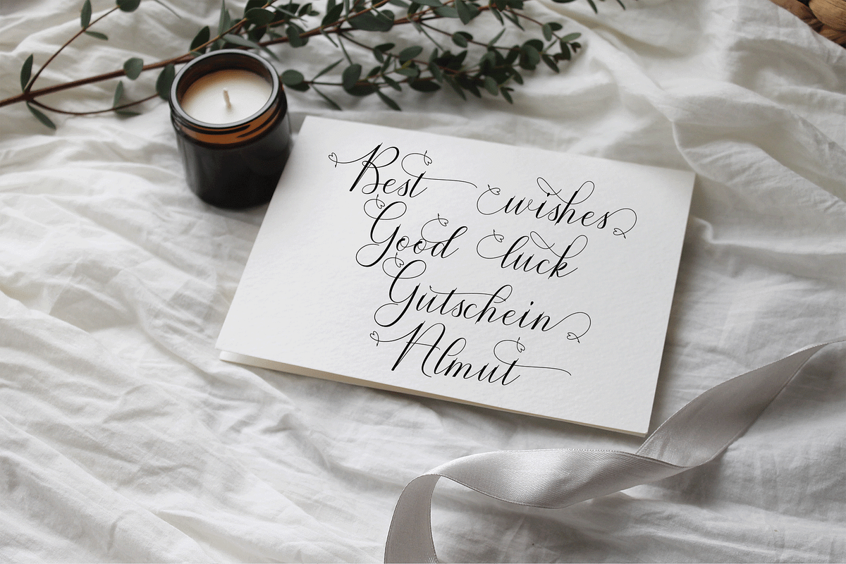 Songster, a Script Font by Deniz86 (Photo 9 of 16)