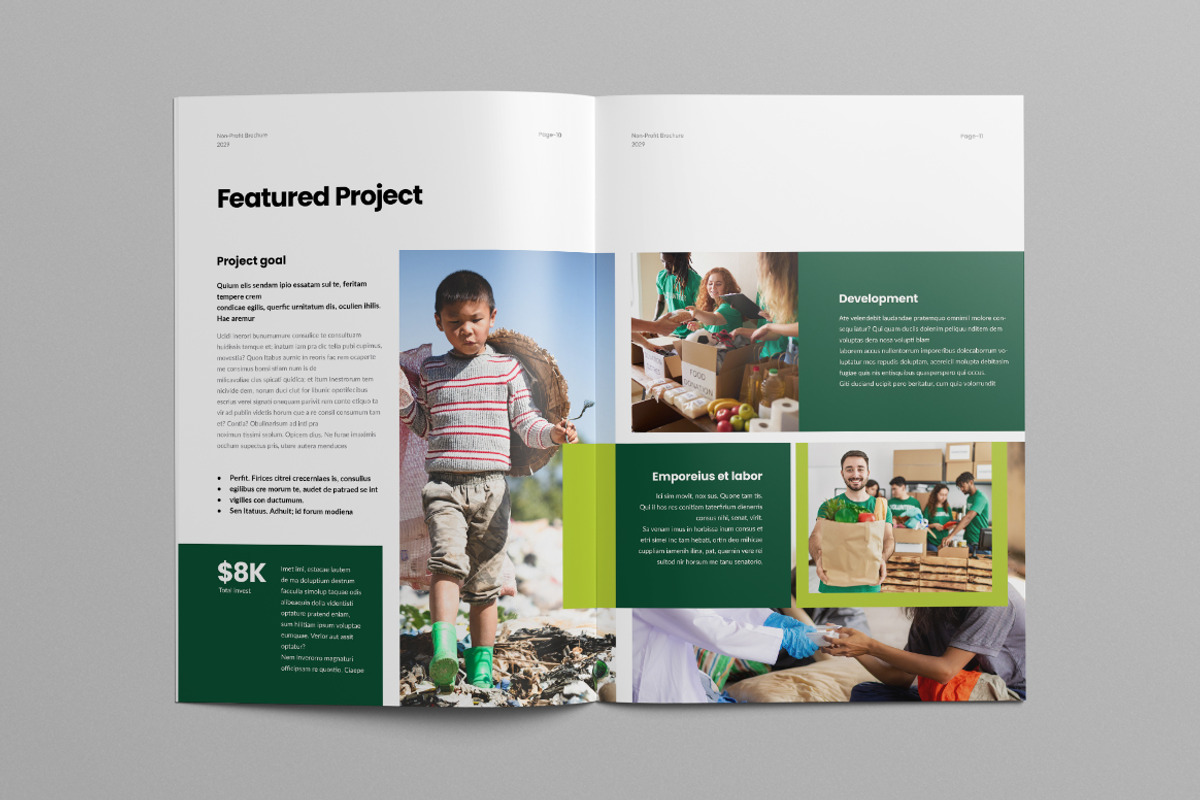 Charity Brochure Template | Canva, a Brochure Template by Pixelpick (Photo 6 of 9)