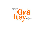Graftsy Typeface, a Sans Serif Font by Saystype (Thumbnail 2 of 9)