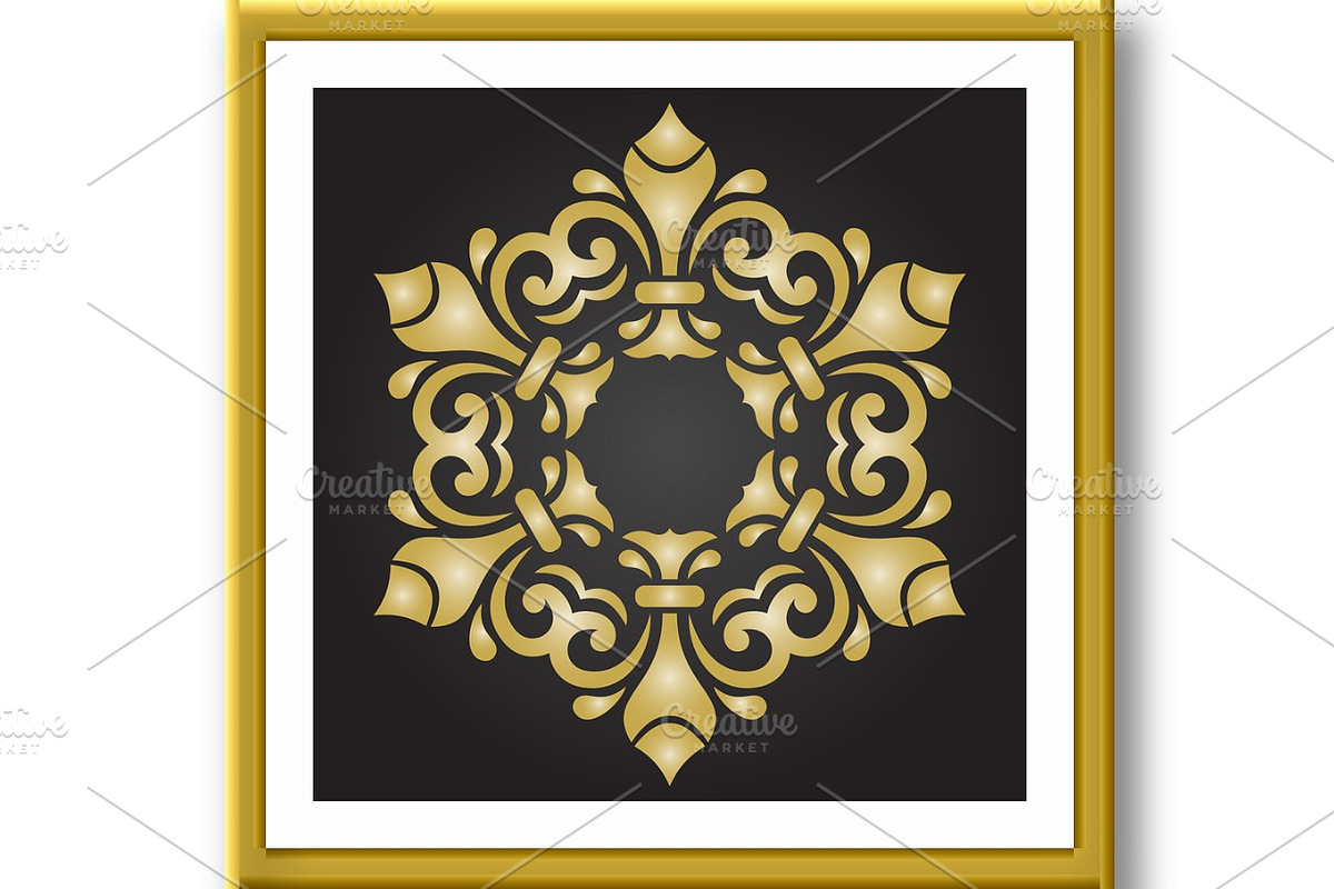 Classic Vector Fine Pattern With, a Pattern Graphic by FineArtStudio (Photo 2 of 3)