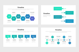 Timeline Infographics Template