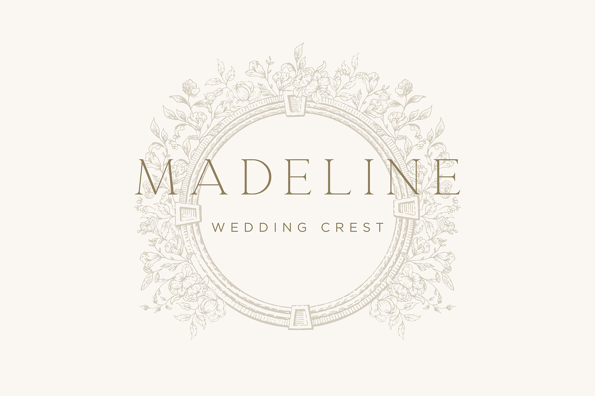 MADELINE | Luxury Wedding Crest, an Illustration by Loren Schmidt Studio (Photo 1 of 4)