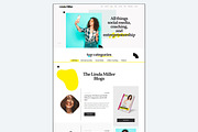Linda Miller - WordPress Elementor, a WordPress Template by Cubex Design (Thumbnail 5 of 8)