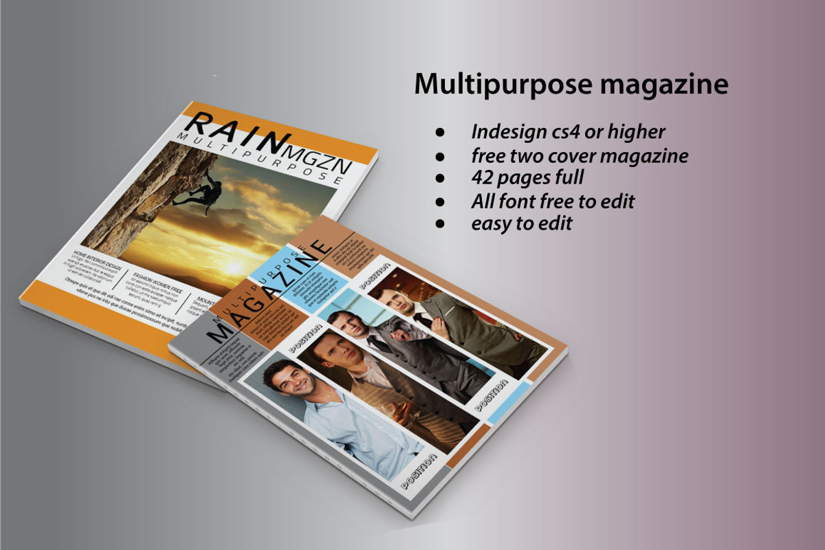 Multipurpose Magazine, a Magazine Template by Orlin (Photo 2 of 5)