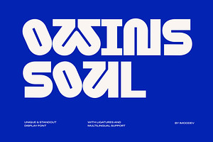 Owins Soul - Playful Display Font