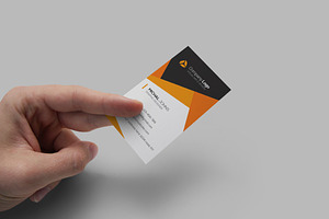 Realistic Business Card Mockups