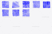 28 Hatching Pen Photoshop Brushes, a Brush Add-On by SimplDesign (Thumbnail 3 of 3)