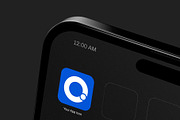 Minimal App Icon Mockup Template, a Mockup by graphypix (Thumbnail 1 of 4)