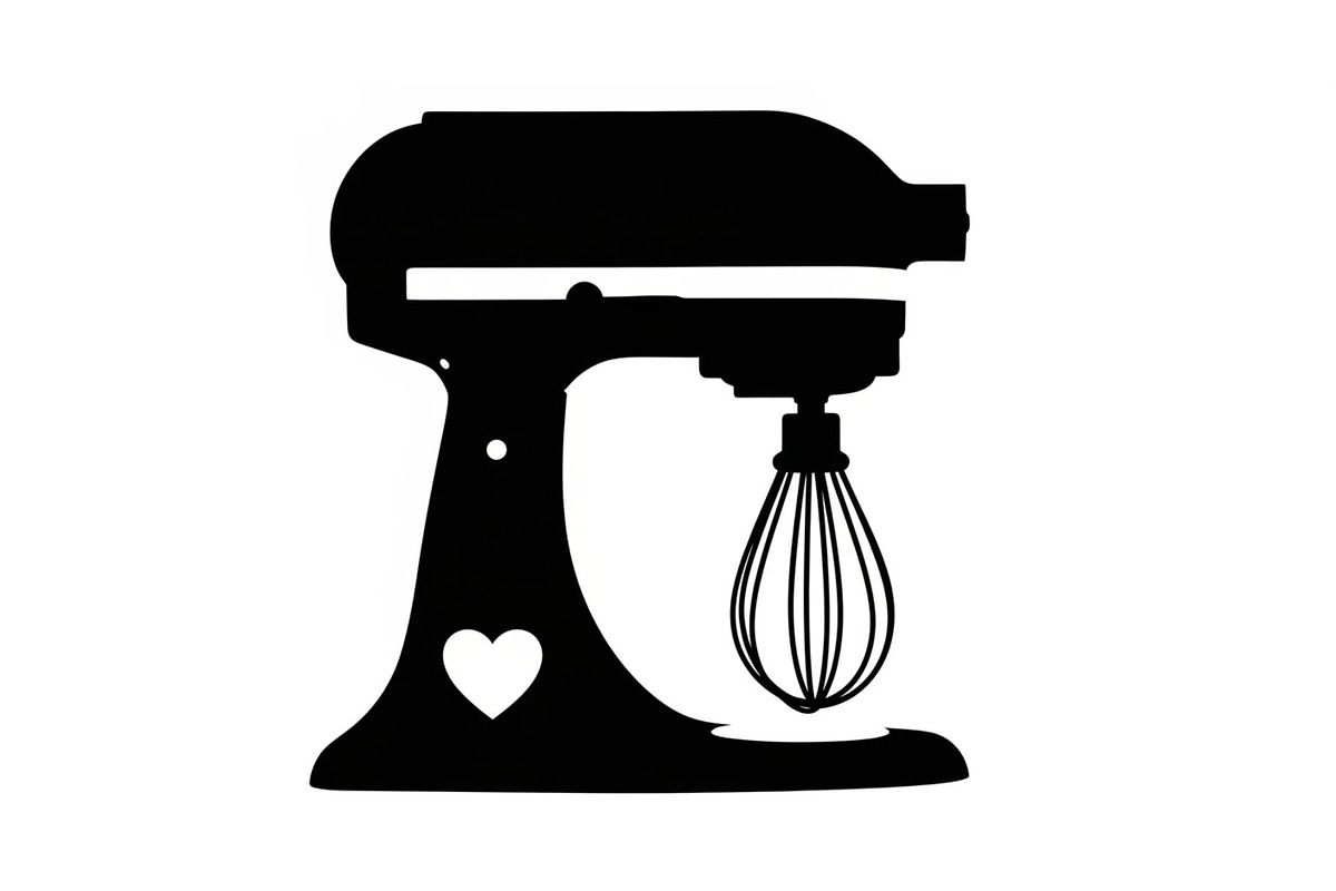 Kitchen Stand Mixer Silhouette Bundl, an Illustration by Gaye Art (Photo 14 of 31)