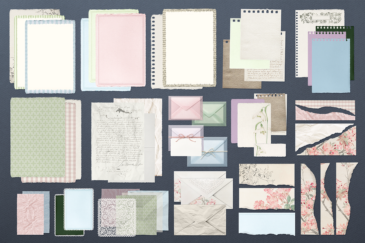 BREATH OF SPRING Scrapbooking Bundle, an Object Graphic by Moon Starer Studio (Photo 6 of 10)