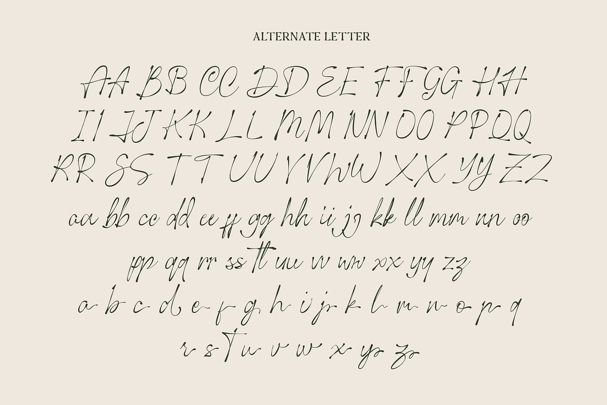 Clark Smith - Casual Calligraphy, a Script Font by Youthlabs Studio (Photo 13 of 15)