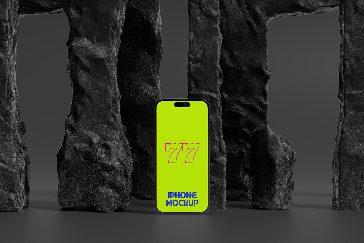IPHONE 16 MOCKUP, an iPhone Mockup by safrizalstudio (Photo 1 of 4)