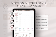 Meal & Nutrition Tracker for Notion, a Templates & Theme by BRANDcontent (Thumbnail 1 of 8)