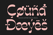 Gadion – Psychedelic Typeface, a Sans Serif Font by Craft Supply Co. (Thumbnail 5 of 8)