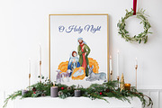 Nativity Christmas, an Illustration by s.yanyeva (Thumbnail 6 of 10)