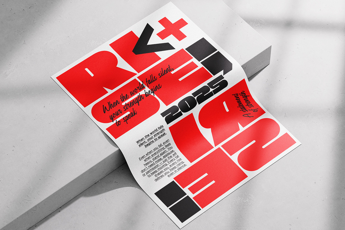Redrun | Font Duo, a Script Font by Lemonthe (Photo 2 of 8)