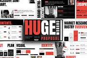 HUGE | Brand Proposal Template, a Presentation Template by TemplateFolio-Shop (Thumbnail 2 of 11)