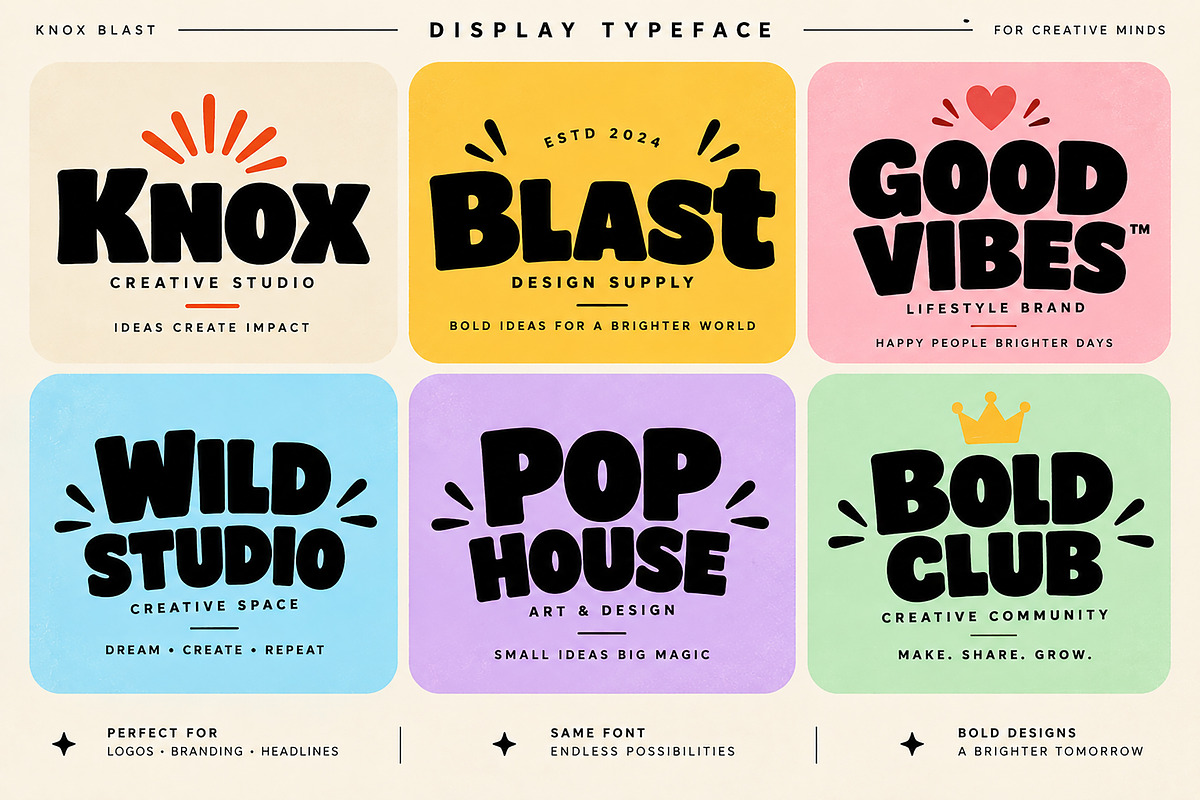 Knox Blast, a Script Font by Wow Magic (Photo 2 of 4)