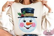 Hand-Painted Snowman Png, an Illustration by Daily.Designs (Thumbnail 3 of 5)