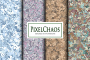 Pixel chaos digital camo patterns, a Pattern Graphic by ArchonDigitalShop (Thumbnail 3 of 11)