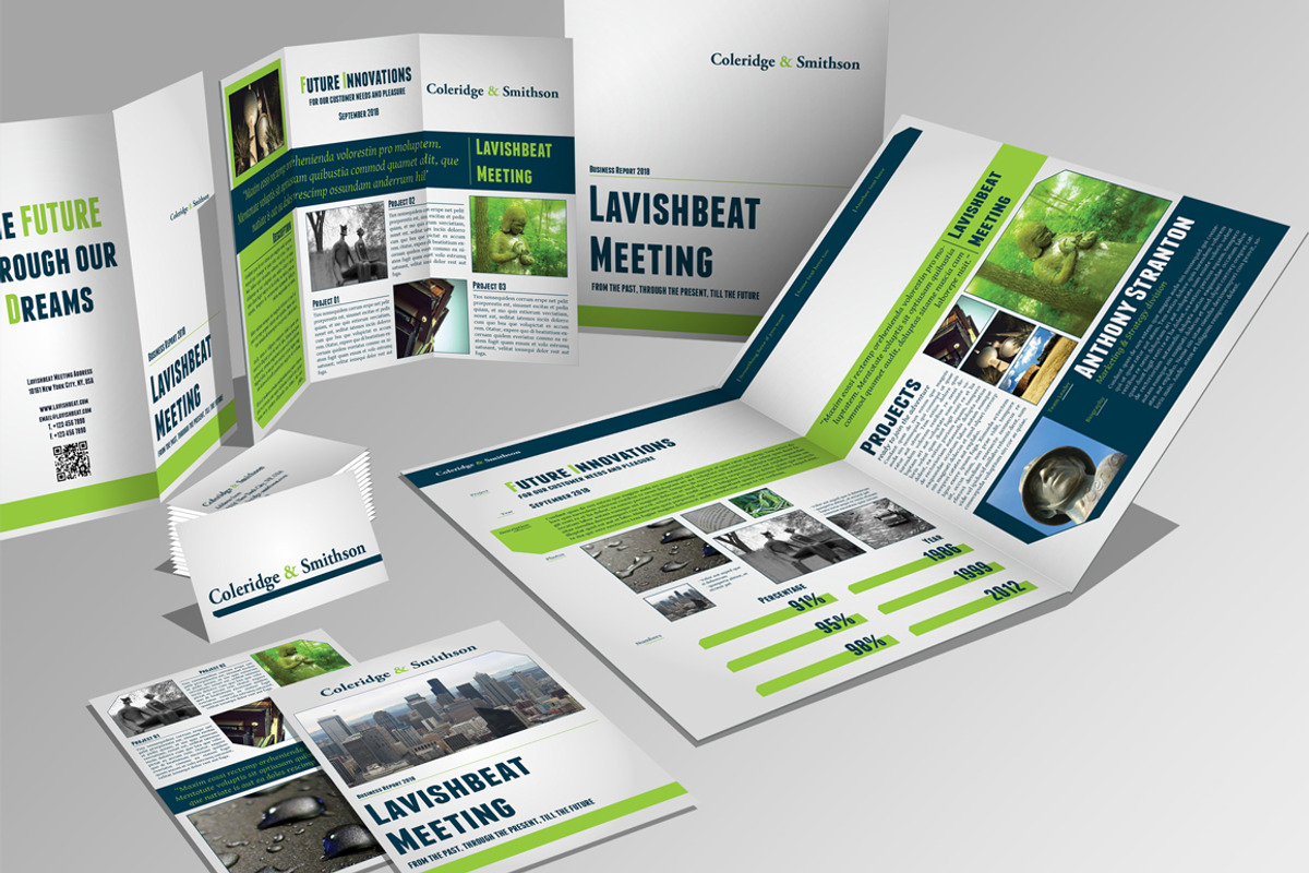 Set of Brochures / Stationery 00, a Brochure Template by Andre28 (Photo 3 of 3)