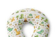 Cute Dinosaur Seamless Pattern, a Pattern Graphic by elfy creative (Thumbnail 6 of 8)