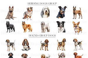 Dog Clipart Bundle 318 Images