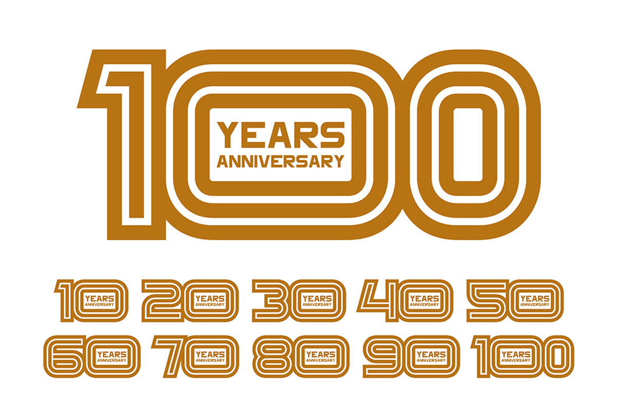 Anniversary numbers collection, an Object Graphic by NataliiaVolyk