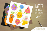 BLACK FRIDAY! Fruits cartoon set, a Food Illustration by SunnyWS (Thumbnail 2 of 8)
