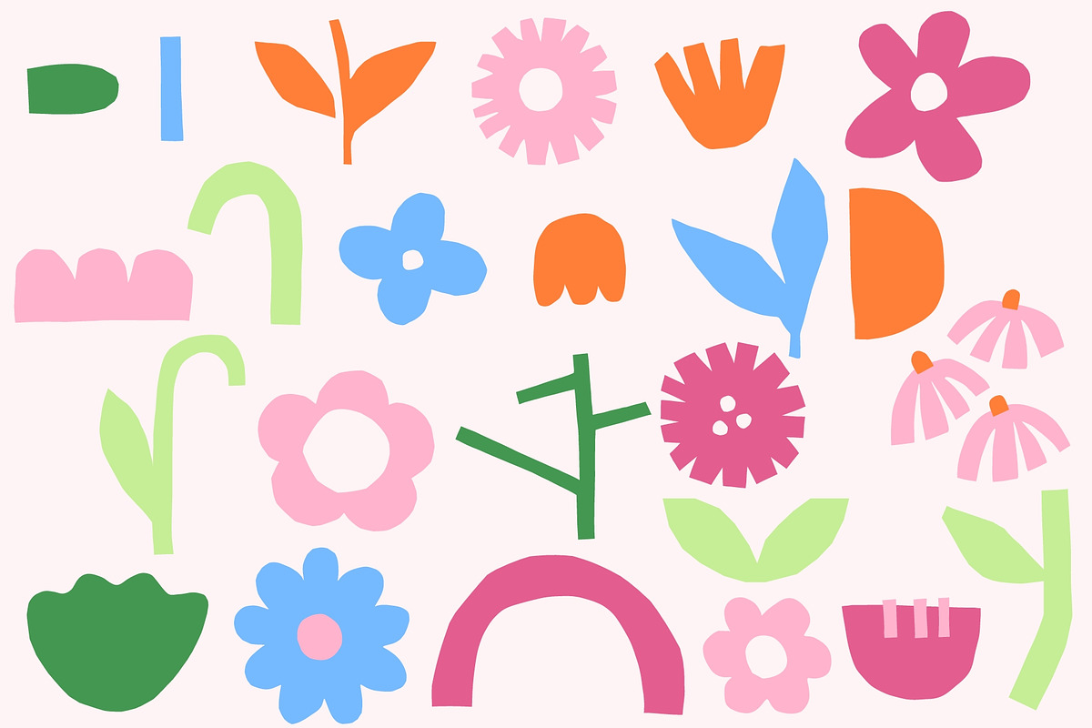 Floral cuts collage, an Object Graphic by Lisa Jasmin Bauer (Photo 4 of 8)
