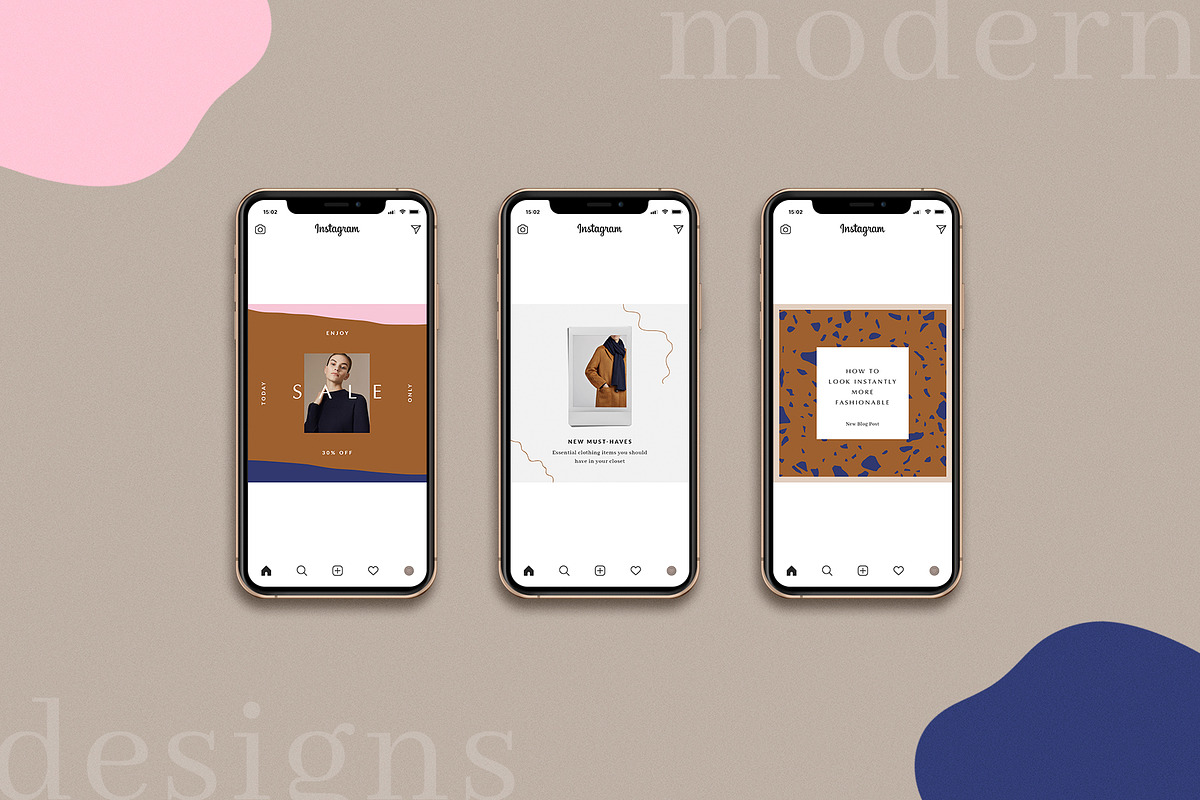 Animated Stylish Instagram Posts, a Social Media Template by Ruby&Heart Studio (Photo 5 of 8)
