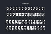 Black Gesorix - Gothic Font, a Blackletter Font by QR Design Studio (Thumbnail 7 of 8)