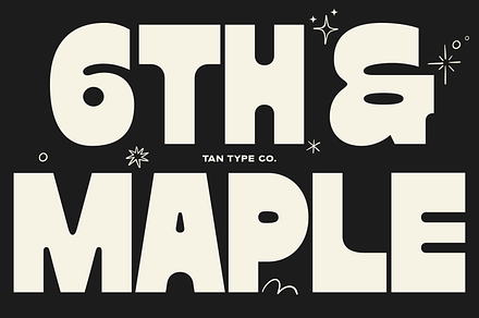 TAN - MAPLE, a Font by TanType