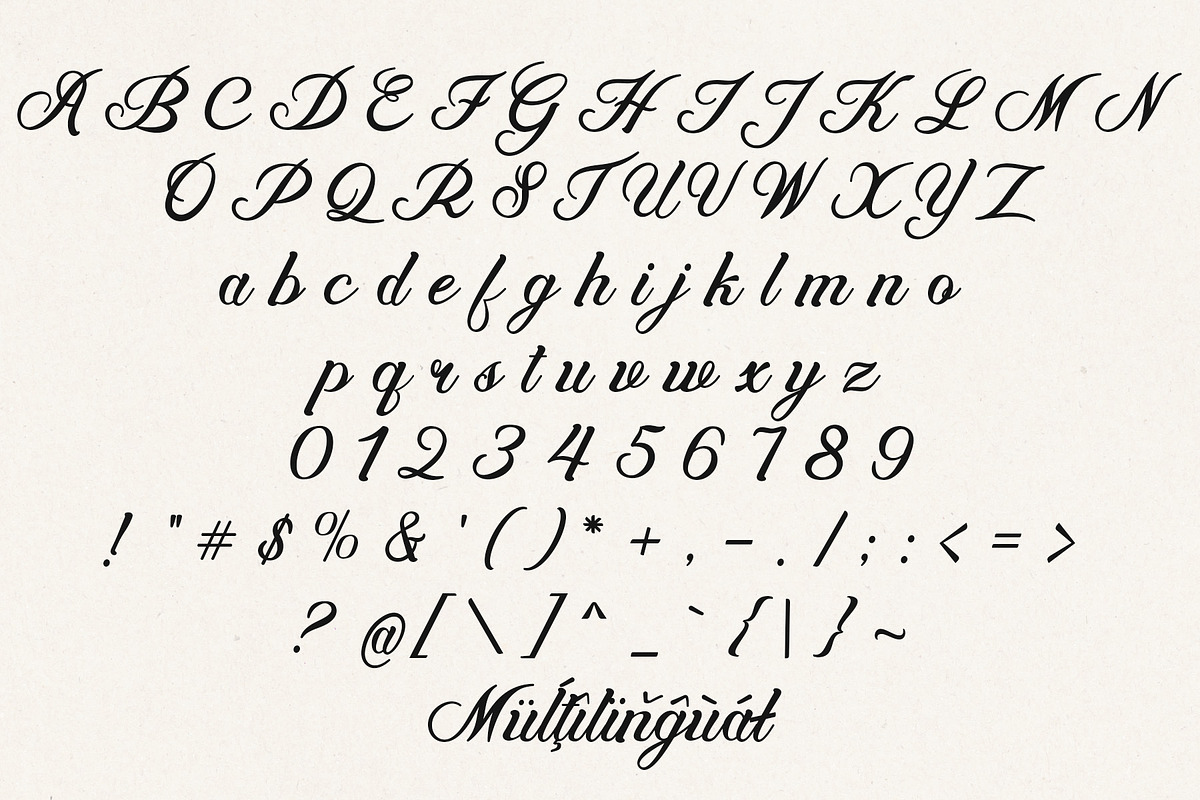 Amlureth – Calligraphy Font, a Script Font by NDNL Studio (Photo 8 of 8)