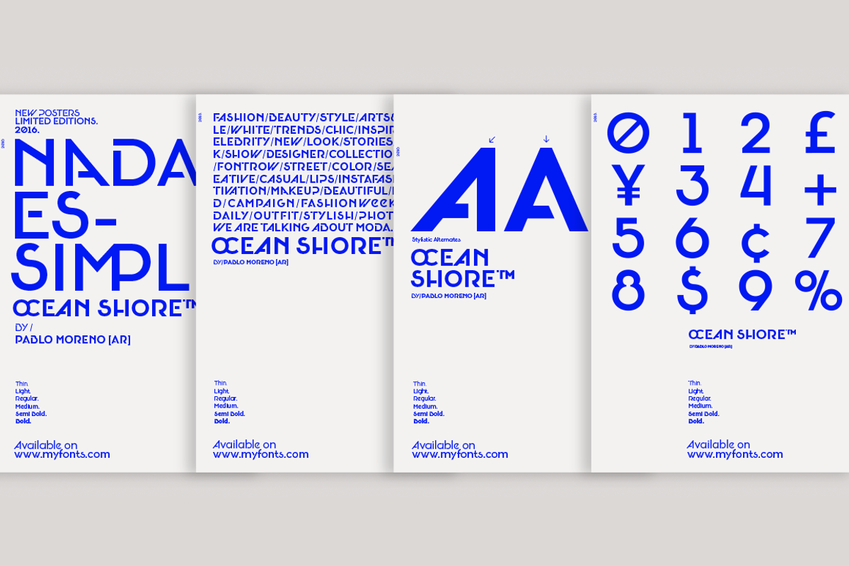 Ocean Shore, a Sans Serif Font by Los Andes Type (Photo 12 of 12)