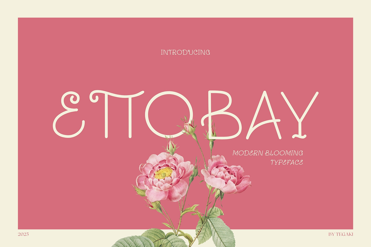 Ettobay, a Sans Serif Font by rudiSasori (Photo 1 of 13)