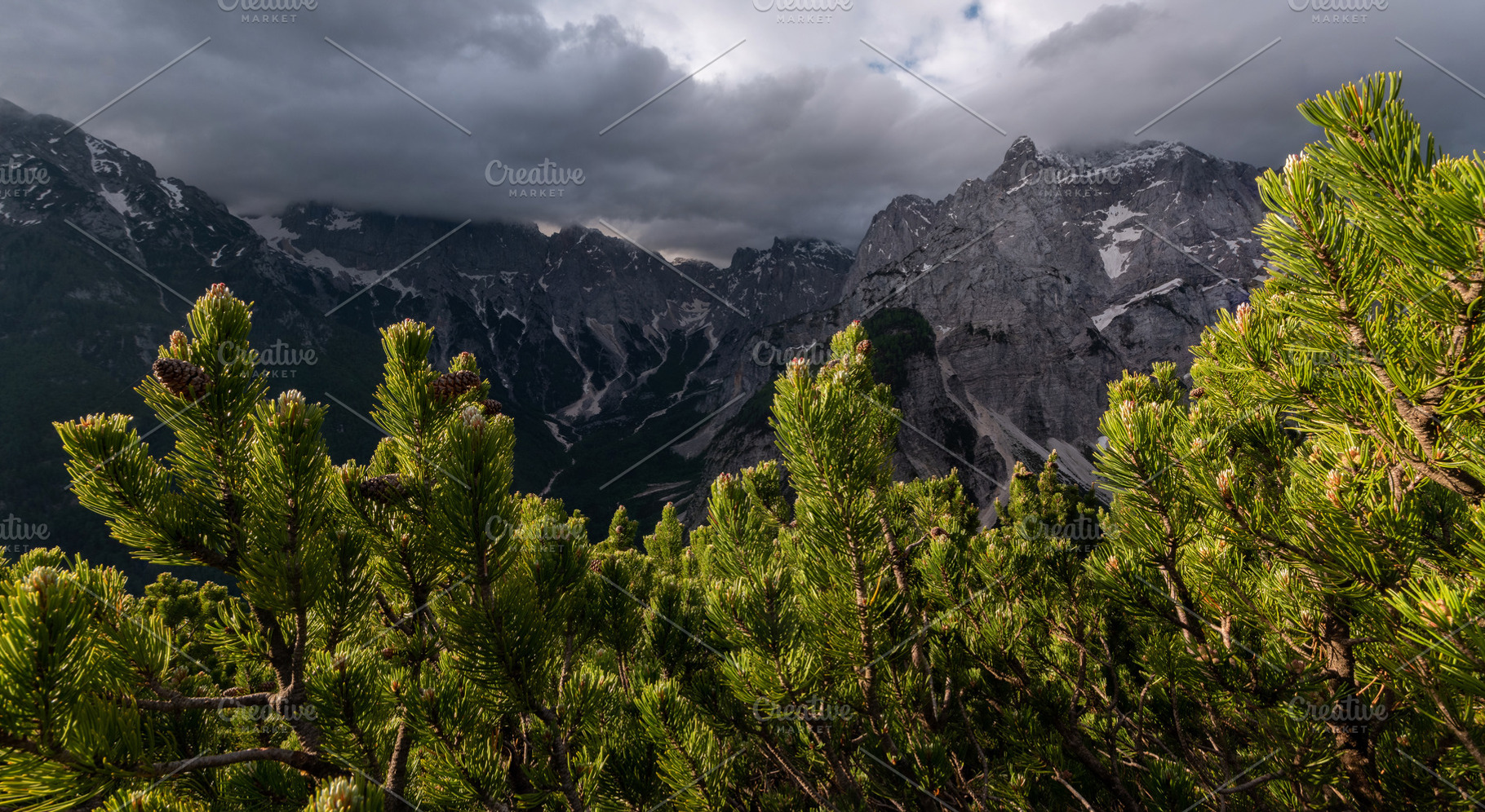 Beautiful day for hiking in the mountains, a Nature Photo by Dreamy Pixel