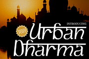 Urban Dharma Hindi Font, a Font by PutraCetol Studio (Thumbnail 1 of 5)